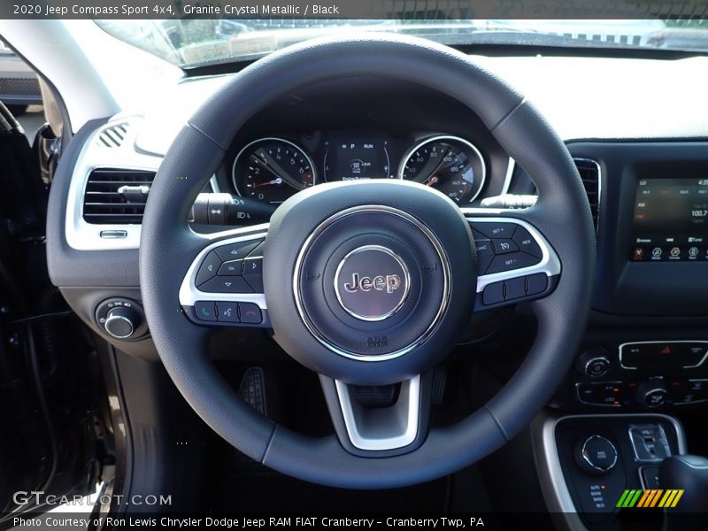 Granite Crystal Metallic / Black 2020 Jeep Compass Sport 4x4