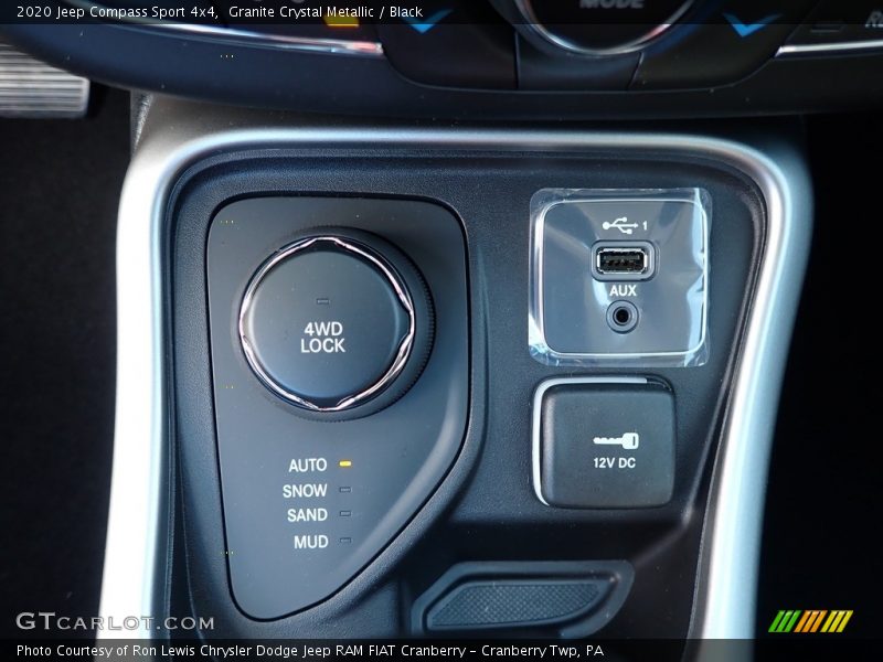 Granite Crystal Metallic / Black 2020 Jeep Compass Sport 4x4