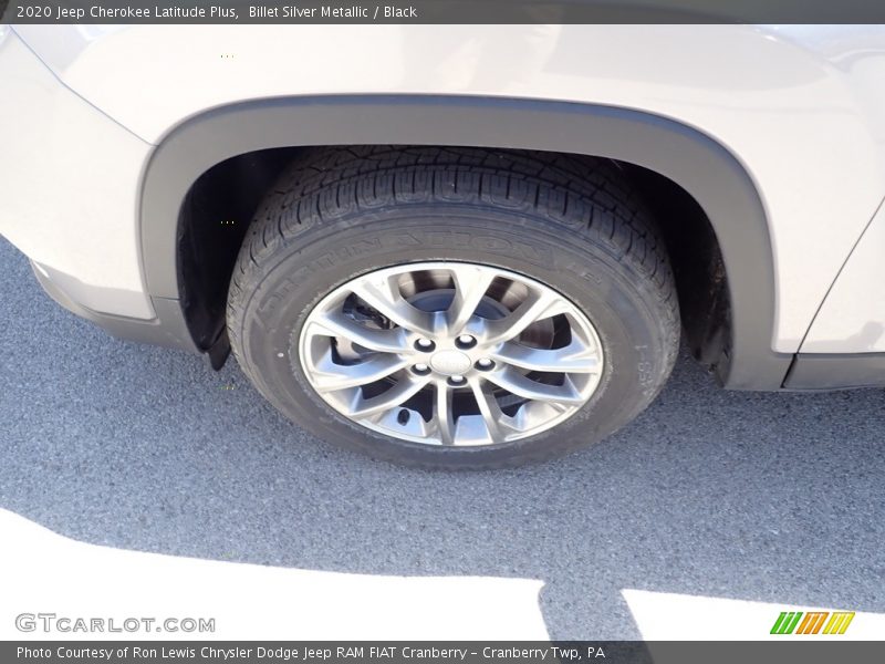 Billet Silver Metallic / Black 2020 Jeep Cherokee Latitude Plus