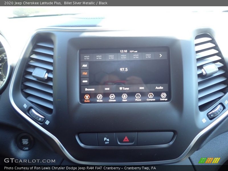 Billet Silver Metallic / Black 2020 Jeep Cherokee Latitude Plus