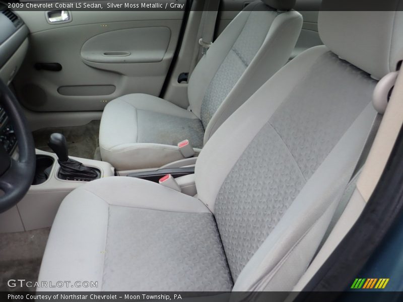 Silver Moss Metallic / Gray 2009 Chevrolet Cobalt LS Sedan