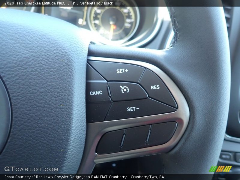 Billet Silver Metallic / Black 2020 Jeep Cherokee Latitude Plus