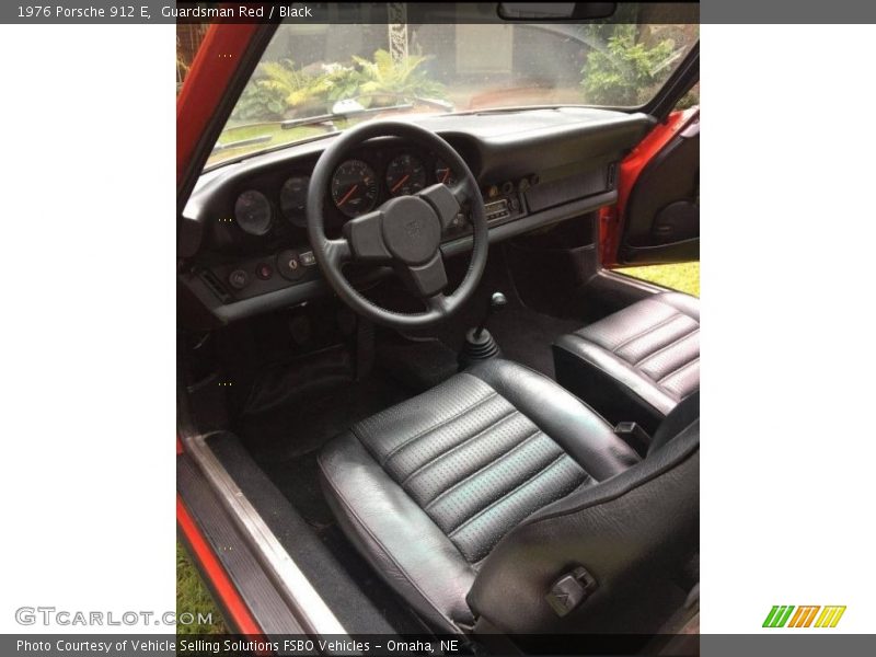 Front Seat of 1976 912 E