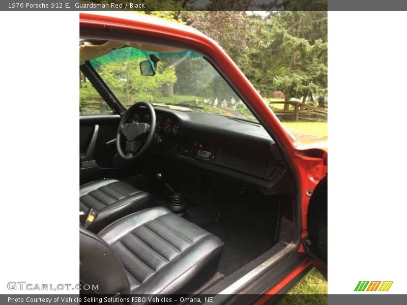 Guardsman Red / Black 1976 Porsche 912 E