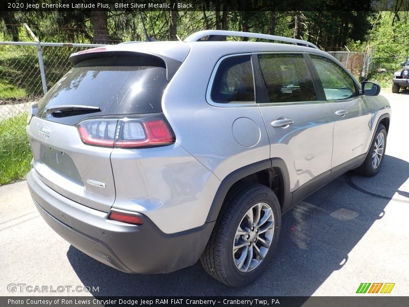 Billet Silver Metallic / Black 2020 Jeep Cherokee Latitude Plus