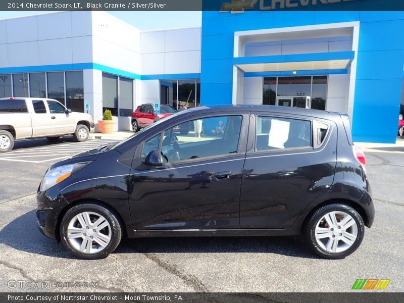 Black Granite / Silver/Silver 2014 Chevrolet Spark LT