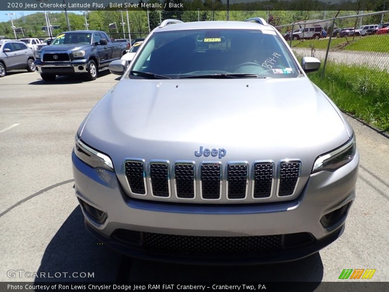 Billet Silver Metallic / Black 2020 Jeep Cherokee Latitude Plus