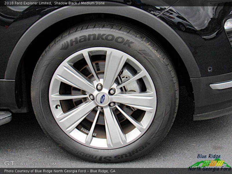 Shadow Black / Medium Stone 2018 Ford Explorer Limited