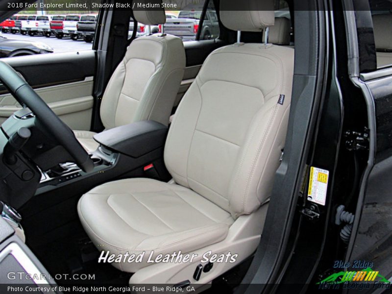 Shadow Black / Medium Stone 2018 Ford Explorer Limited