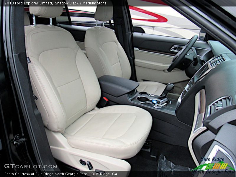 Shadow Black / Medium Stone 2018 Ford Explorer Limited