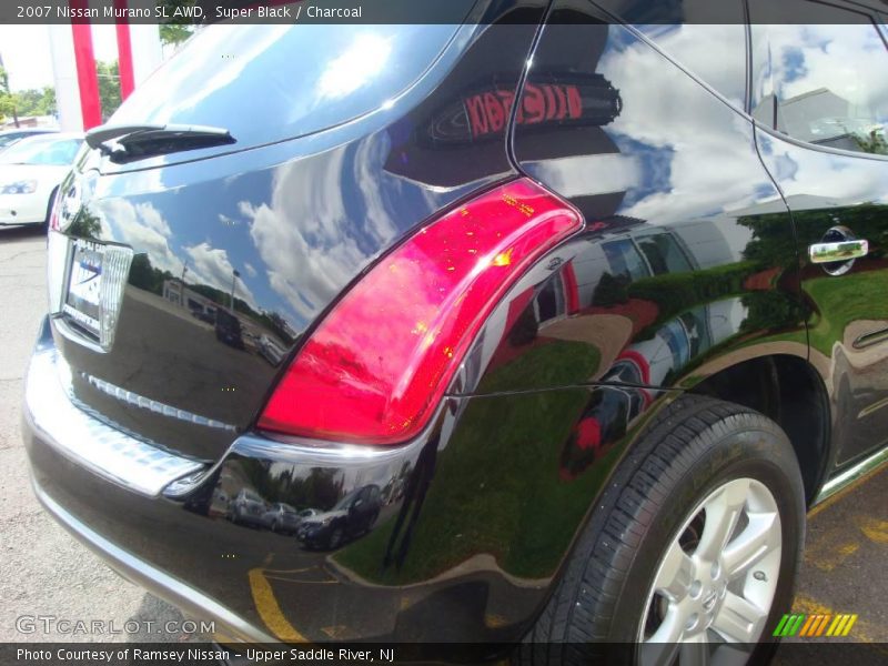Super Black / Charcoal 2007 Nissan Murano SL AWD