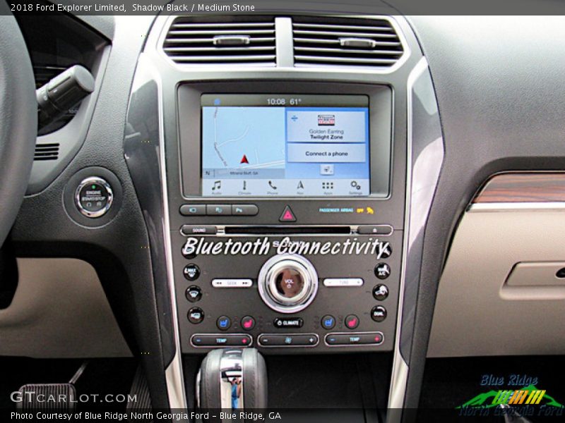 Shadow Black / Medium Stone 2018 Ford Explorer Limited