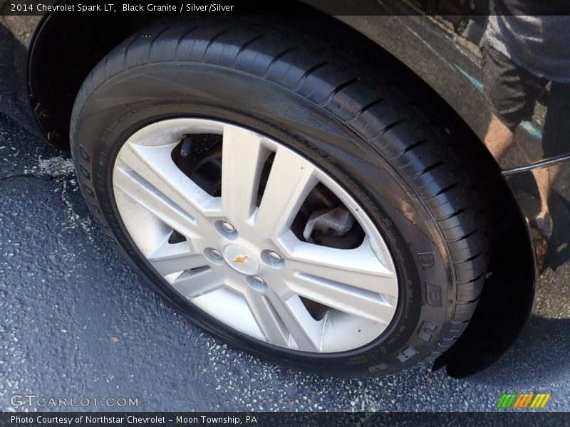 Black Granite / Silver/Silver 2014 Chevrolet Spark LT