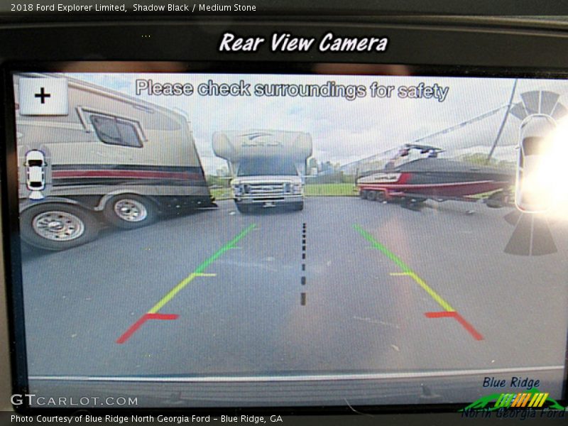 Shadow Black / Medium Stone 2018 Ford Explorer Limited