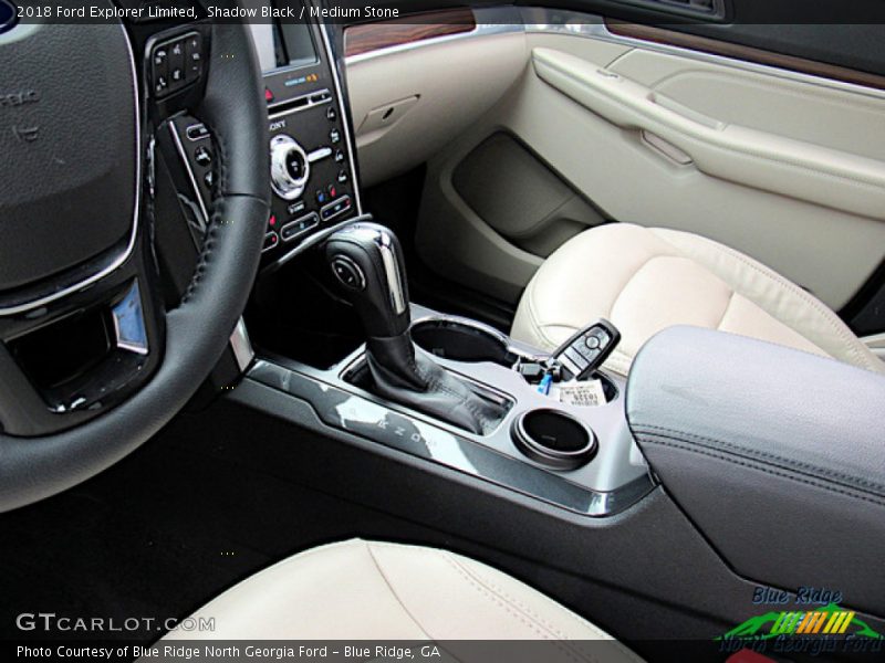 Shadow Black / Medium Stone 2018 Ford Explorer Limited