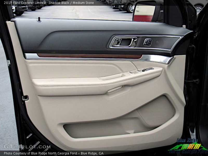 Shadow Black / Medium Stone 2018 Ford Explorer Limited