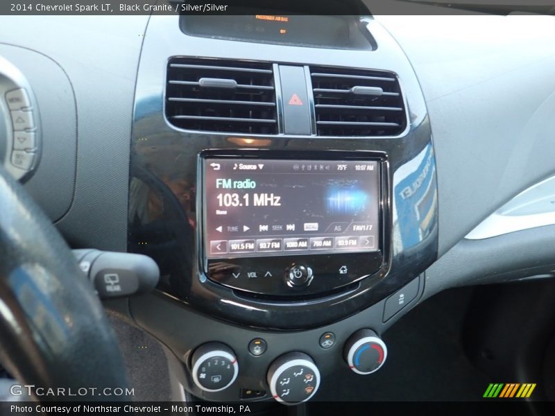 Black Granite / Silver/Silver 2014 Chevrolet Spark LT