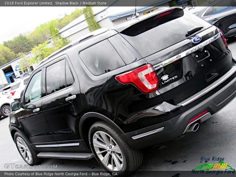 Shadow Black / Medium Stone 2018 Ford Explorer Limited