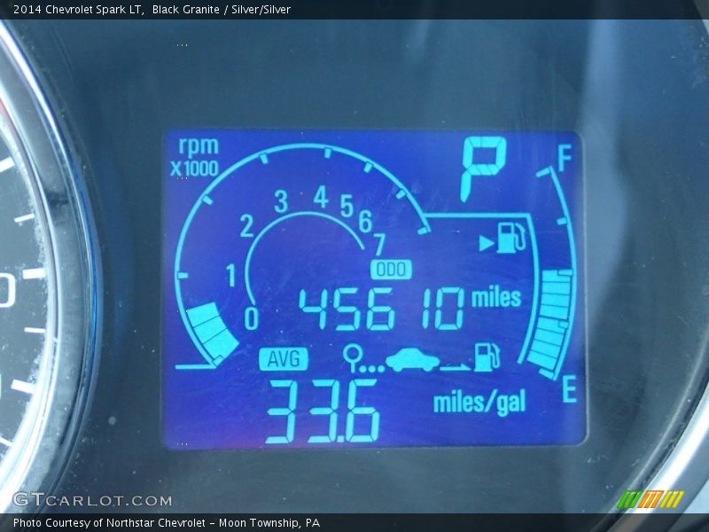 Black Granite / Silver/Silver 2014 Chevrolet Spark LT