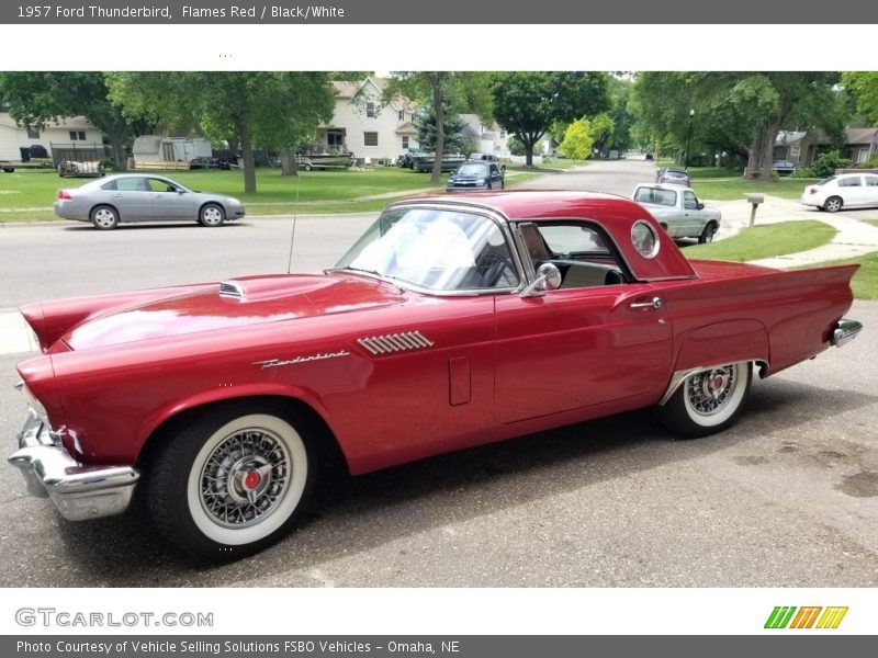 Front 3/4 View of 1957 Thunderbird 