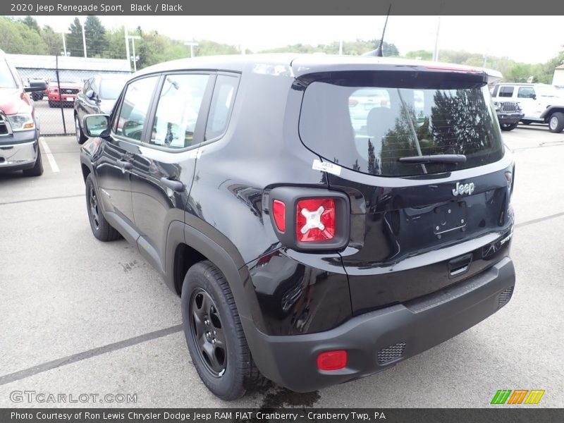 Black / Black 2020 Jeep Renegade Sport