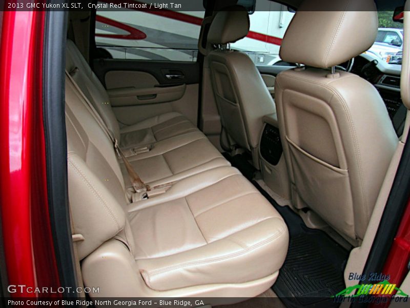 Crystal Red Tintcoat / Light Tan 2013 GMC Yukon XL SLT