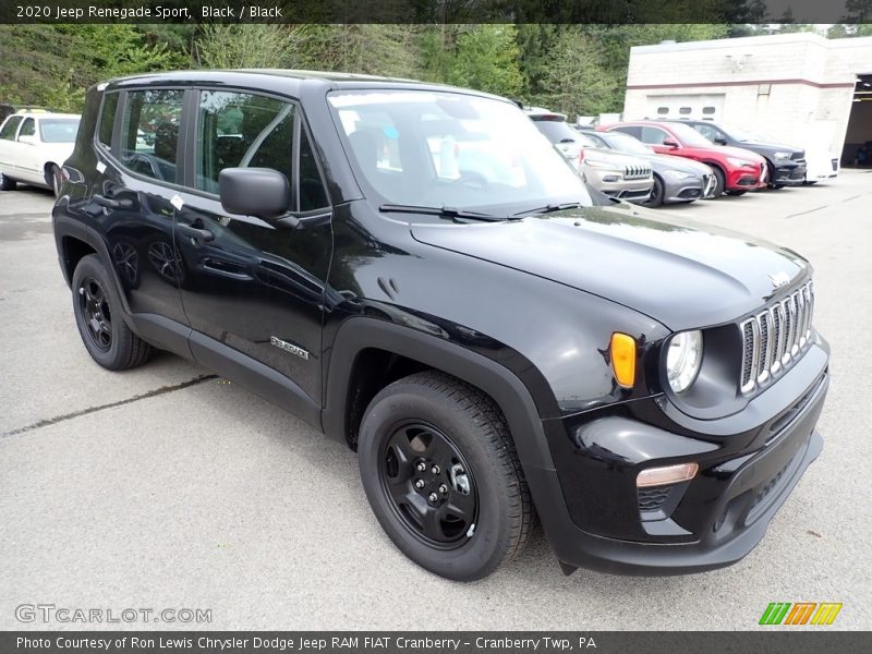 Front 3/4 View of 2020 Renegade Sport