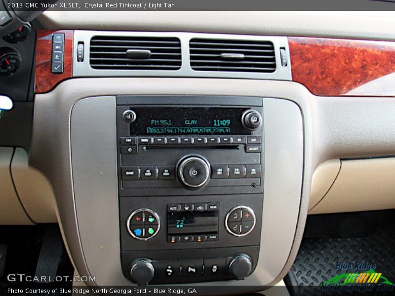 Crystal Red Tintcoat / Light Tan 2013 GMC Yukon XL SLT