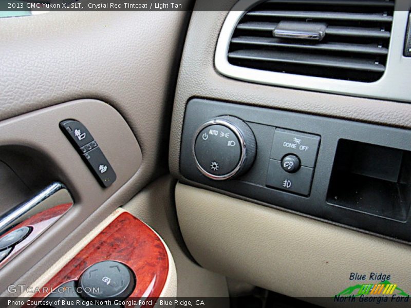 Crystal Red Tintcoat / Light Tan 2013 GMC Yukon XL SLT