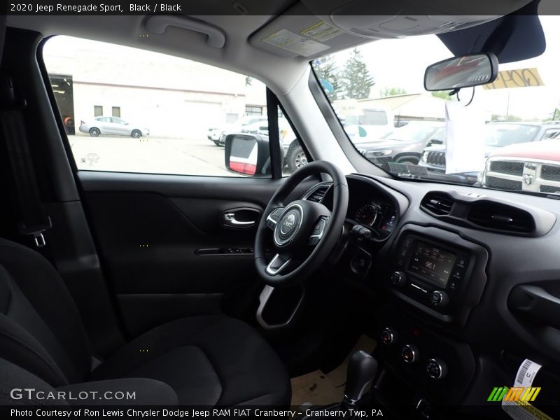 Black / Black 2020 Jeep Renegade Sport