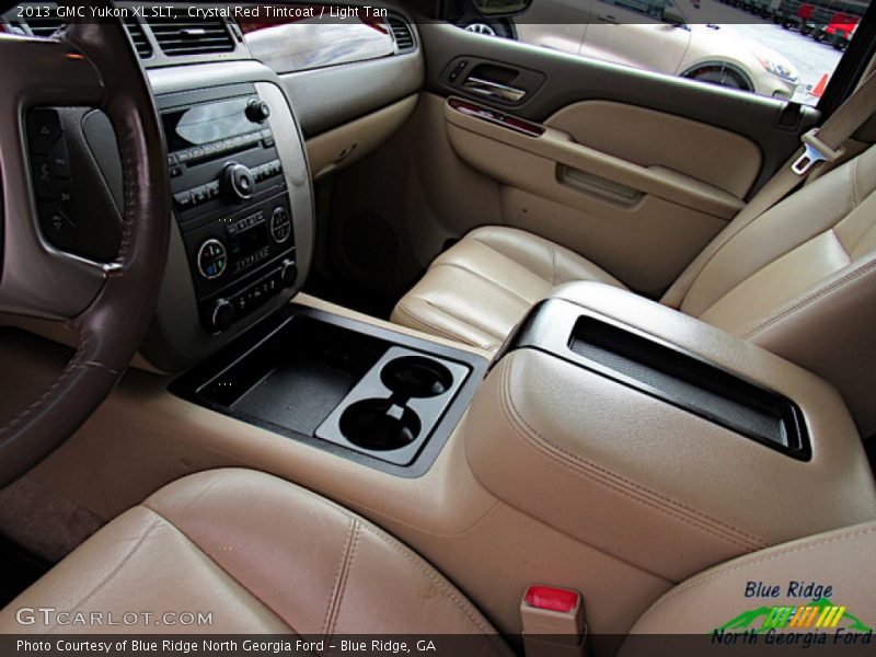 Crystal Red Tintcoat / Light Tan 2013 GMC Yukon XL SLT