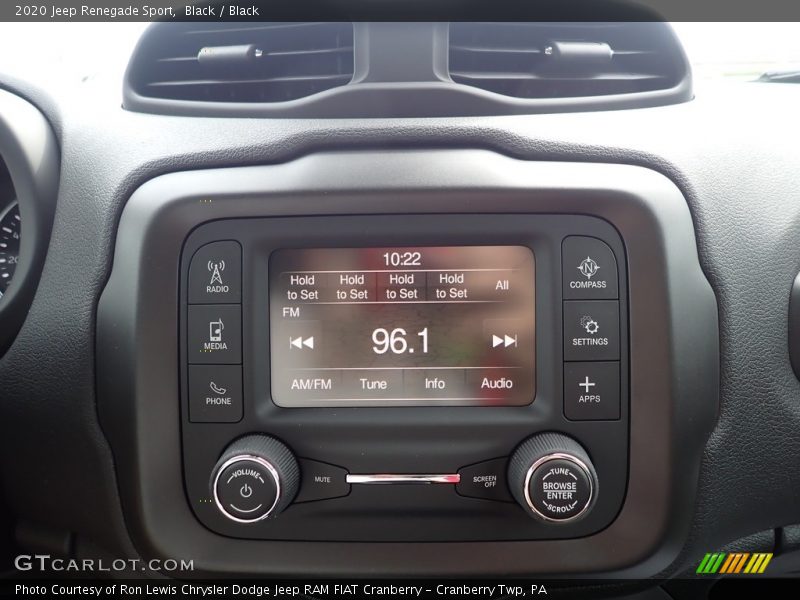 Audio System of 2020 Renegade Sport