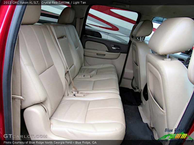 Crystal Red Tintcoat / Light Tan 2013 GMC Yukon XL SLT