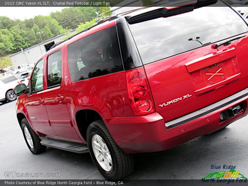 Crystal Red Tintcoat / Light Tan 2013 GMC Yukon XL SLT
