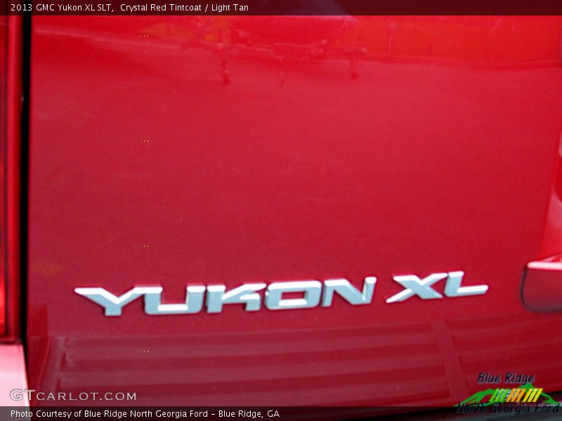 Crystal Red Tintcoat / Light Tan 2013 GMC Yukon XL SLT