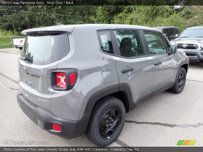 Sting-Gray / Black 2020 Jeep Renegade Sport