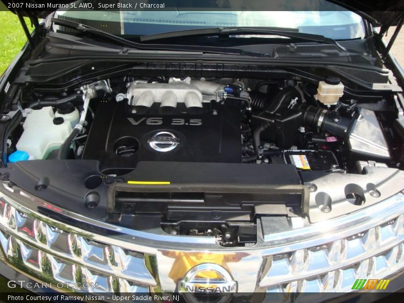 Super Black / Charcoal 2007 Nissan Murano SL AWD