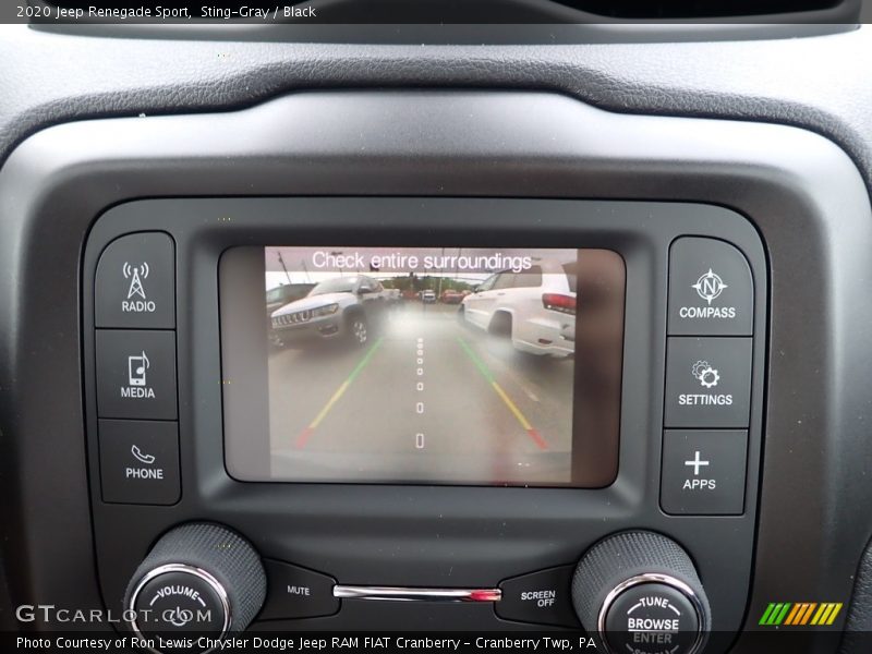 Sting-Gray / Black 2020 Jeep Renegade Sport