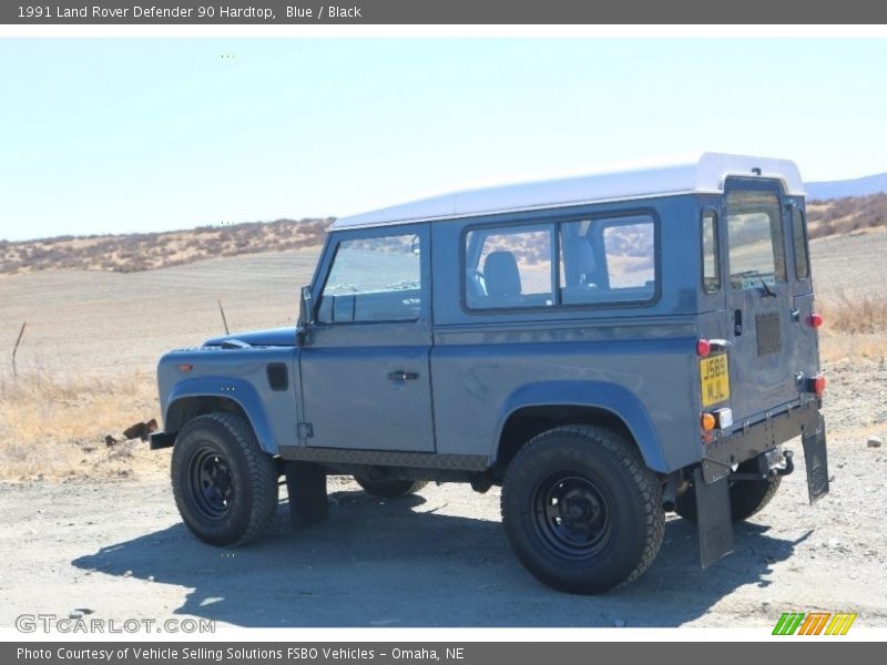 Blue / Black 1991 Land Rover Defender 90 Hardtop