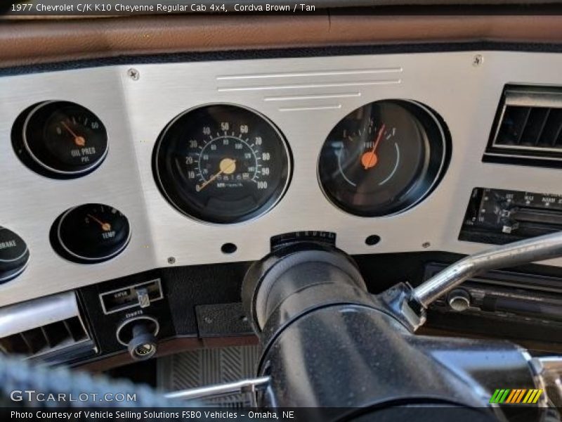  1977 C/K K10 Cheyenne Regular Cab 4x4 K10 Cheyenne Regular Cab 4x4 Gauges