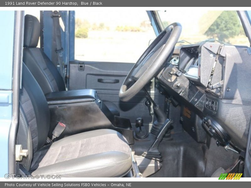 Blue / Black 1991 Land Rover Defender 90 Hardtop