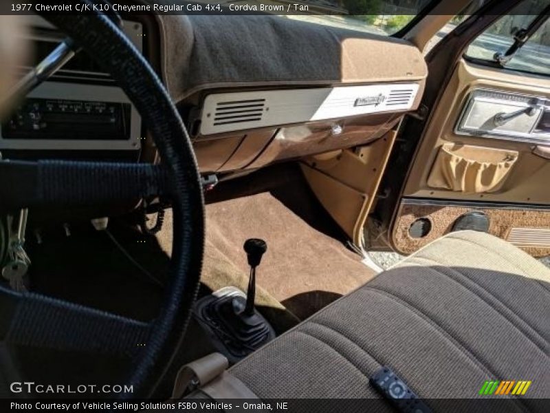 Controls of 1977 C/K K10 Cheyenne Regular Cab 4x4