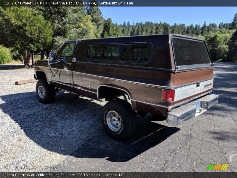  1977 C/K K10 Cheyenne Regular Cab 4x4 Cordva Brown
