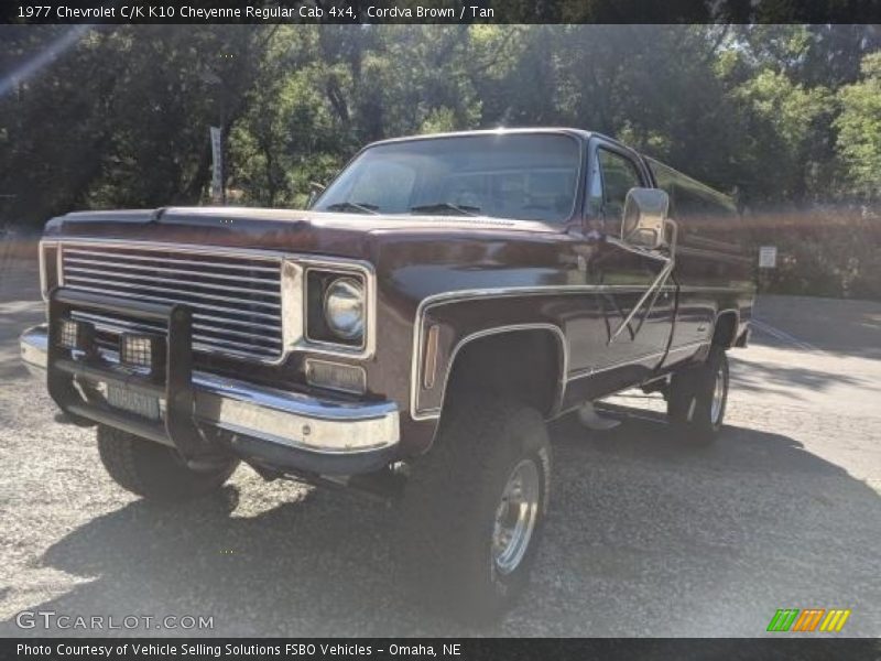  1977 C/K K10 Cheyenne Regular Cab 4x4 Cordva Brown