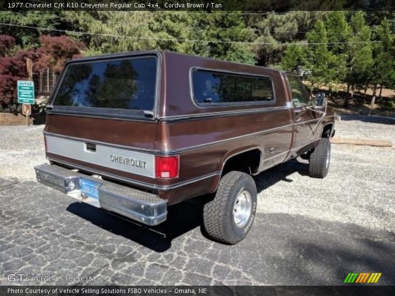  1977 C/K K10 Cheyenne Regular Cab 4x4 Cordva Brown