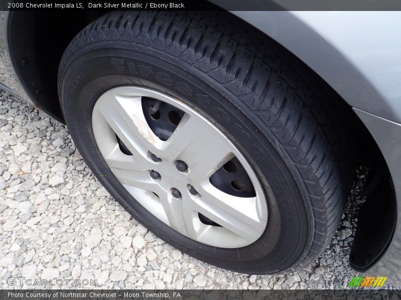 Dark Silver Metallic / Ebony Black 2008 Chevrolet Impala LS