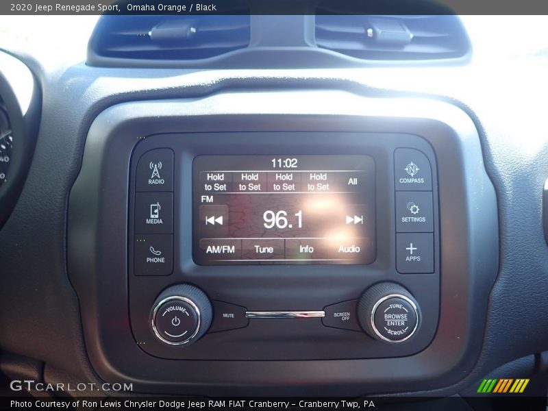 Omaha Orange / Black 2020 Jeep Renegade Sport