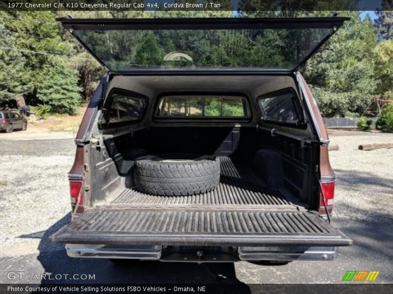 Cordva Brown / Tan 1977 Chevrolet C/K K10 Cheyenne Regular Cab 4x4