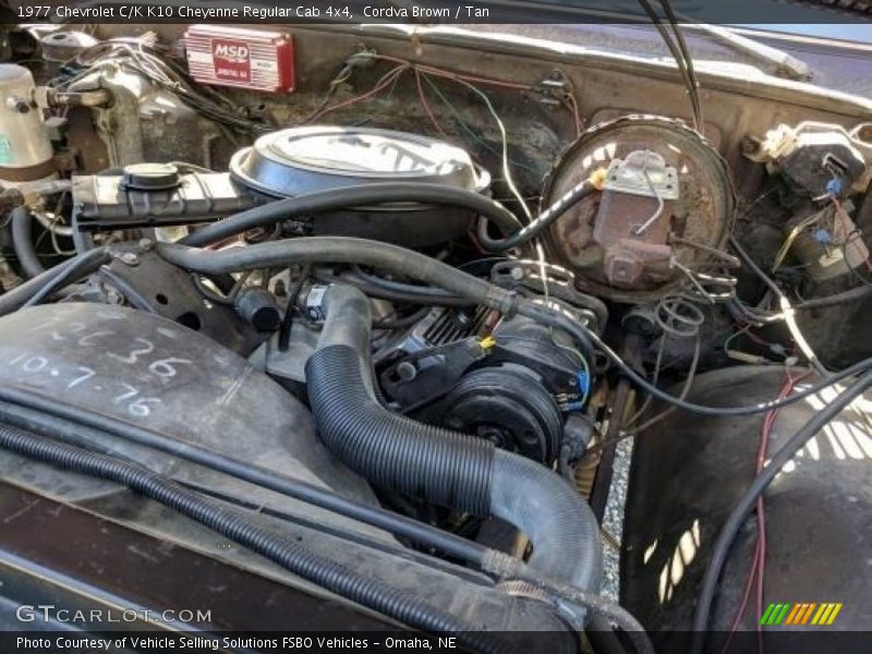 Cordva Brown / Tan 1977 Chevrolet C/K K10 Cheyenne Regular Cab 4x4