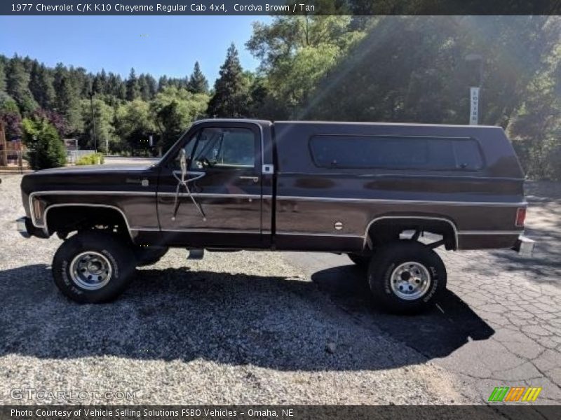 1977 C/K K10 Cheyenne Regular Cab 4x4 Cordva Brown
